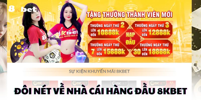 8kbet là một thiên đường giải trí trực tuyến có sức hấp dẫn lớn